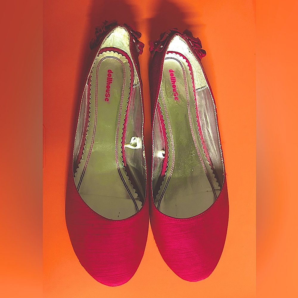 Dollhouse flat shoes, 11, fuchsia